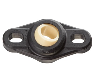 igubal fixed flange bearing EFOM with two mounting holes